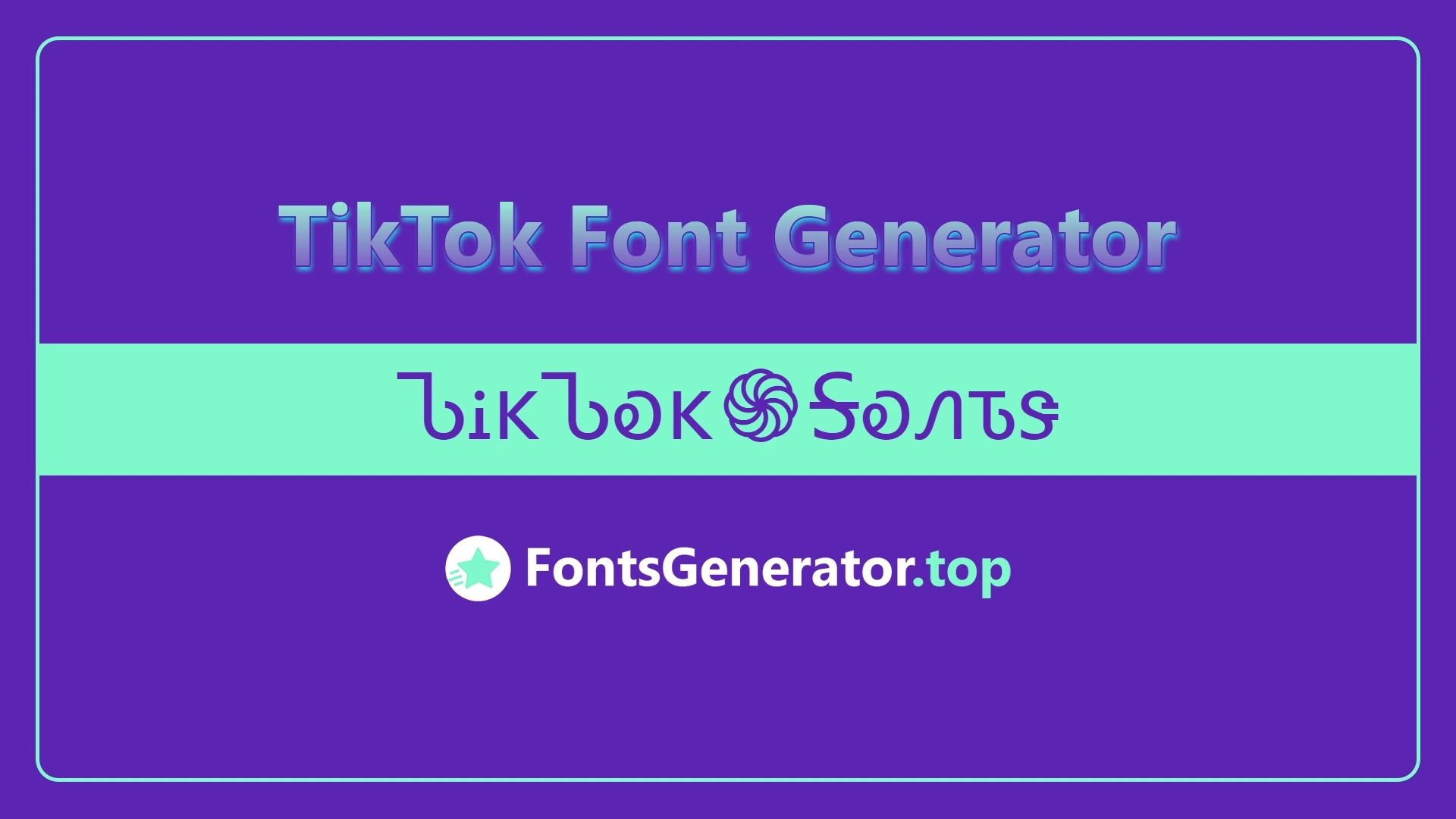 TikTok Fonts Generator