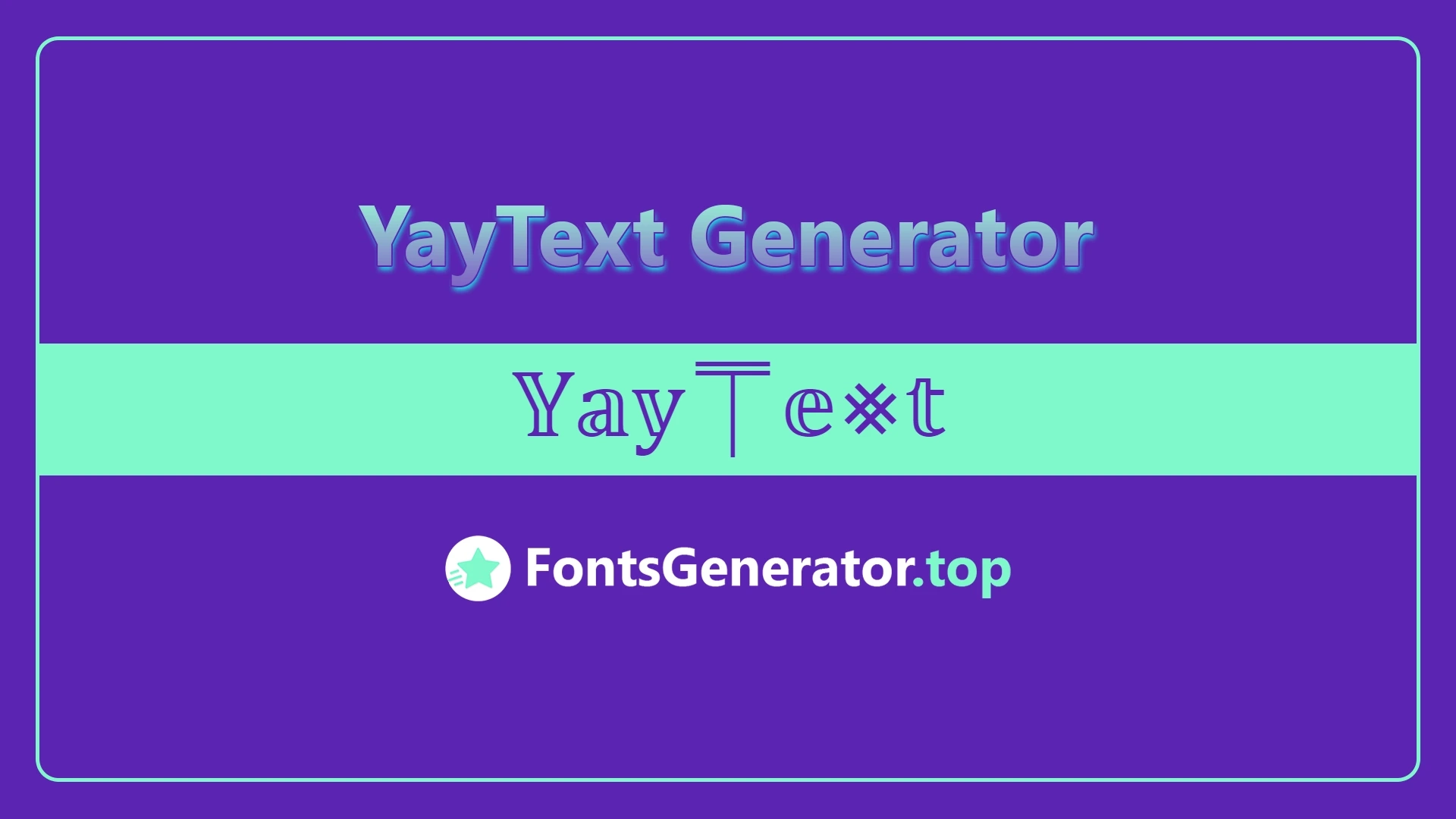 YayText Generator